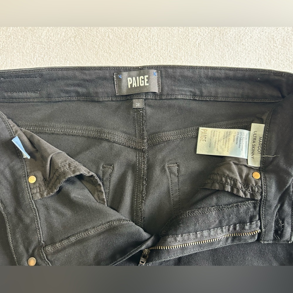 Paige Margot High Rise Ultra Skinny $320 Jeans sz 28 - Picture 5 of 10